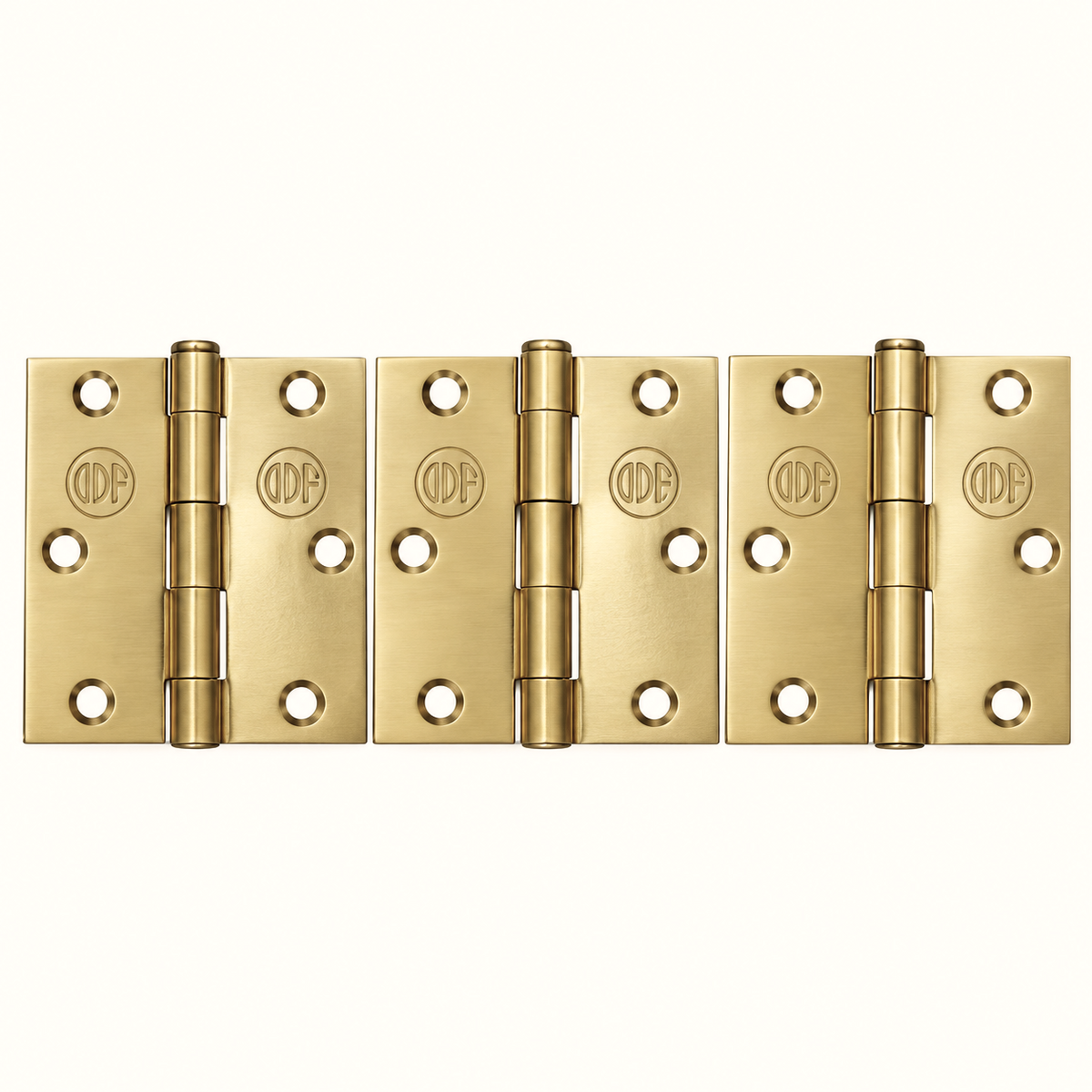 Pack 3 Bisagras de Acero ODIS 3″ x 3″ x 2,0 mm – Bronce