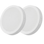 Pack x2 Panel LED 18W Redondo Sobrepuesto Luz Fría