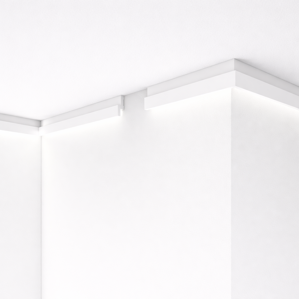 Cornisa decorativa M62 Led 60x20mm