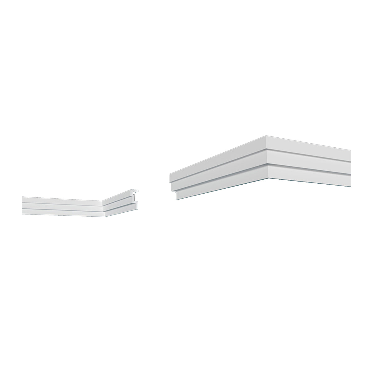 Cornisa Decorativa E-45 60x25mm