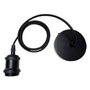 Soquete Colgante Negro BP