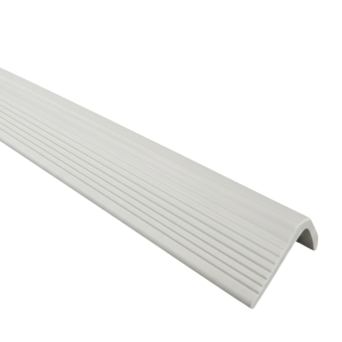 Nariz de Grada Goma Blanco Grisáceo 1MT