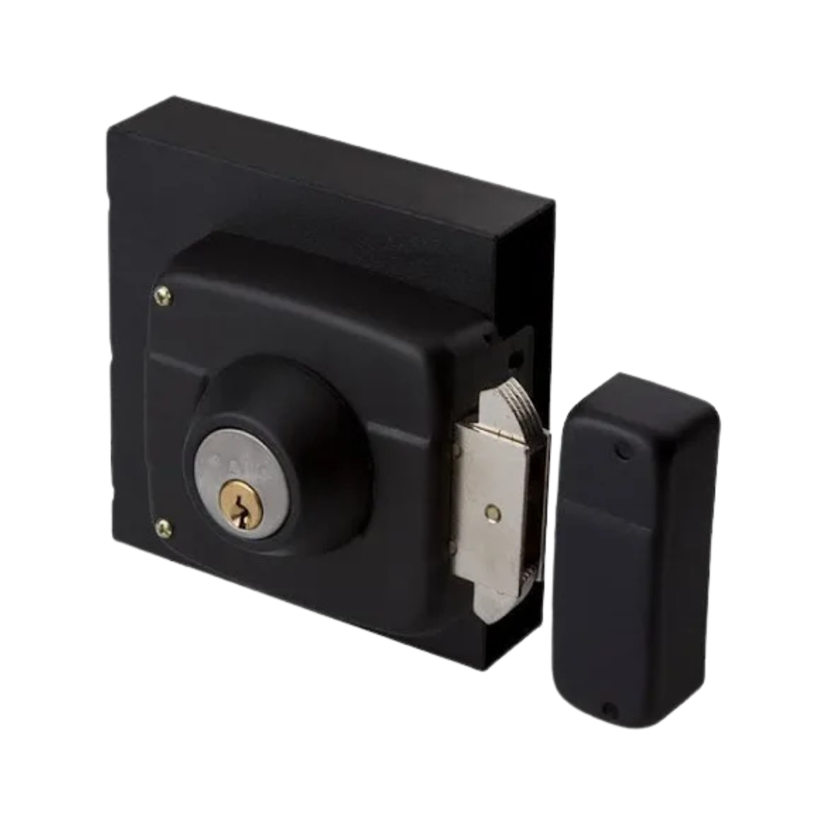 Cerradura Sobreponer Odis Portón 393 - Negra