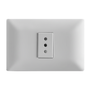 Enchufe Simple Blanco 10A - STANFORD