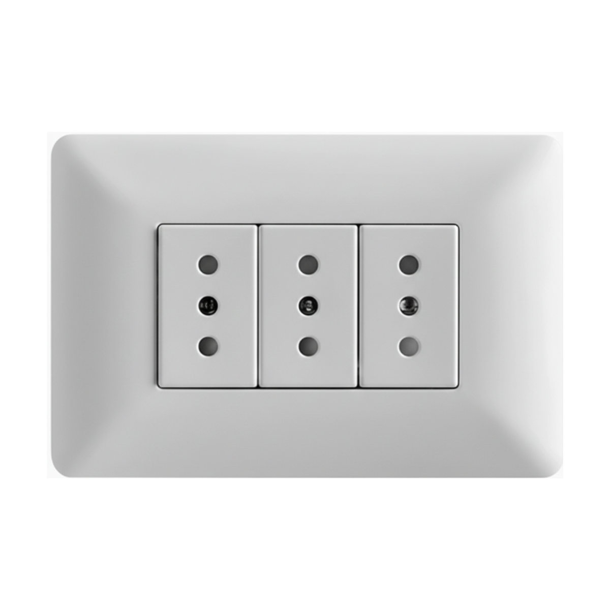 Enchufe Triple Blanco 10A – STANFORD