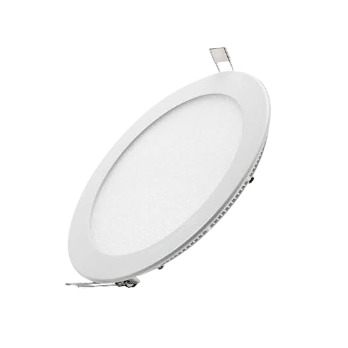 Panel LED Redondo Embutido 6W - Luz Fría