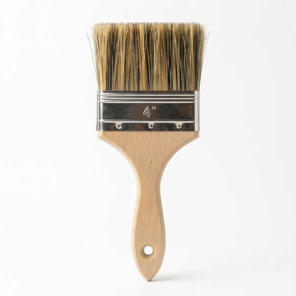 Brocha 4" Madera