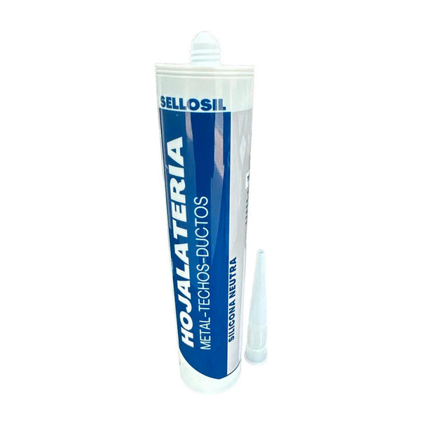 Silicona Hojalatería Neutra Sellosil 290ml