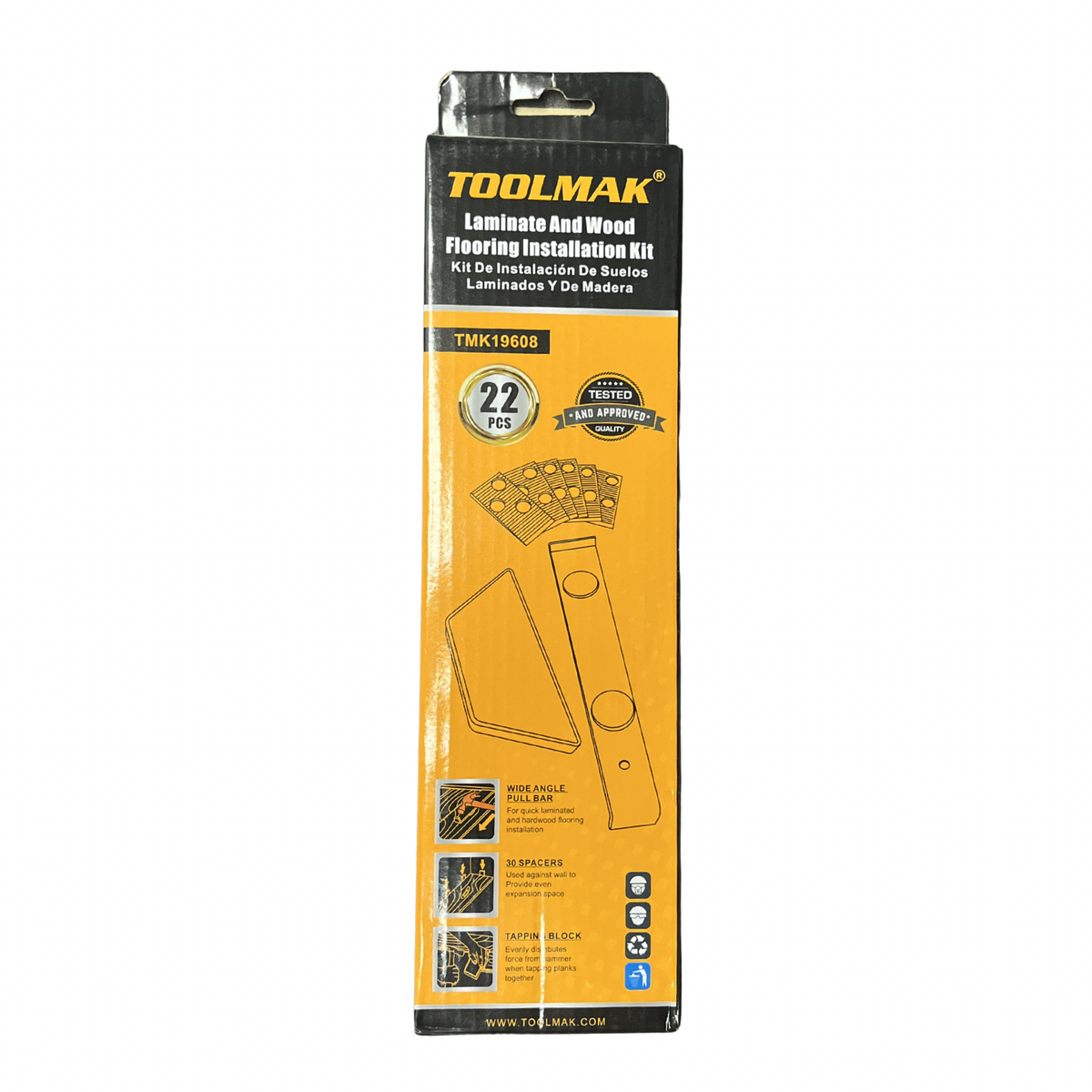 Kit Instalación Piso Laminado Toolmak