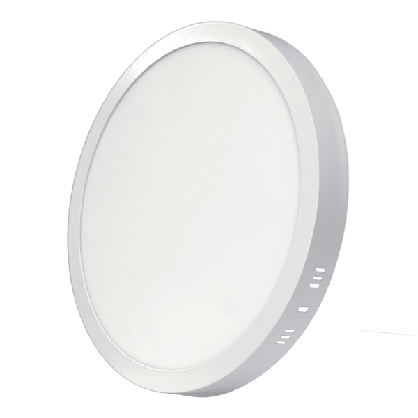 Panel LED Redondo Sobrepuesto 24W - Luz Fría