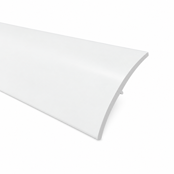 Cubrejunta PVC Blanco - 1 metro