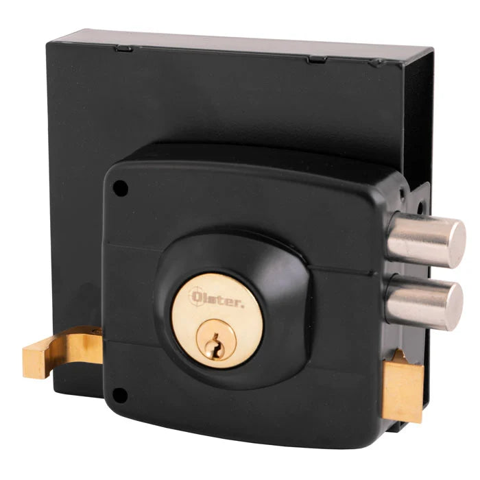 Cerradura Exterior Sobreponer Oister 111 Con Caja Metálica