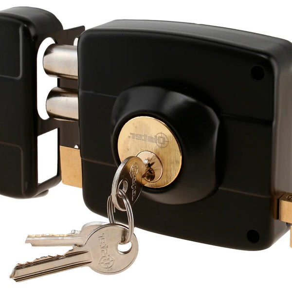 Cerradura Exterior Sobreponer Oister 111 Con Caja Metálica