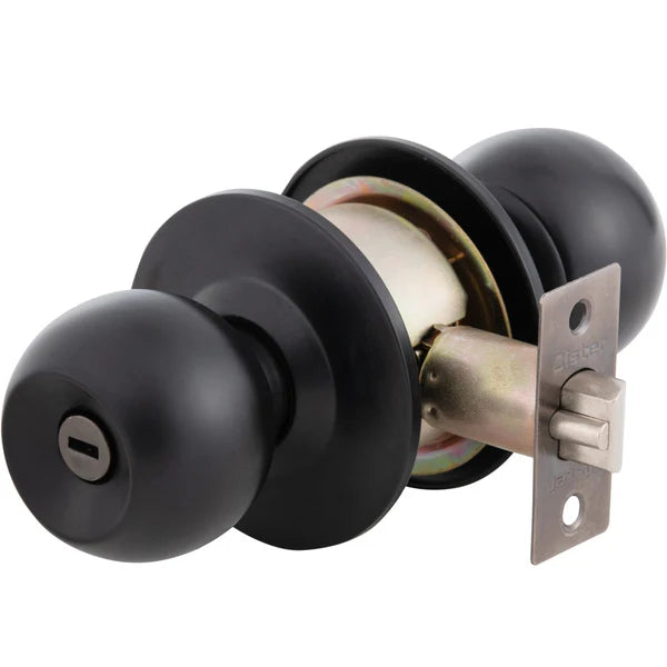 Cerradura Cilíndrica Oister 101 Baño – Negro