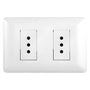 Enchufe Doble Blanco 10A – STANFORD