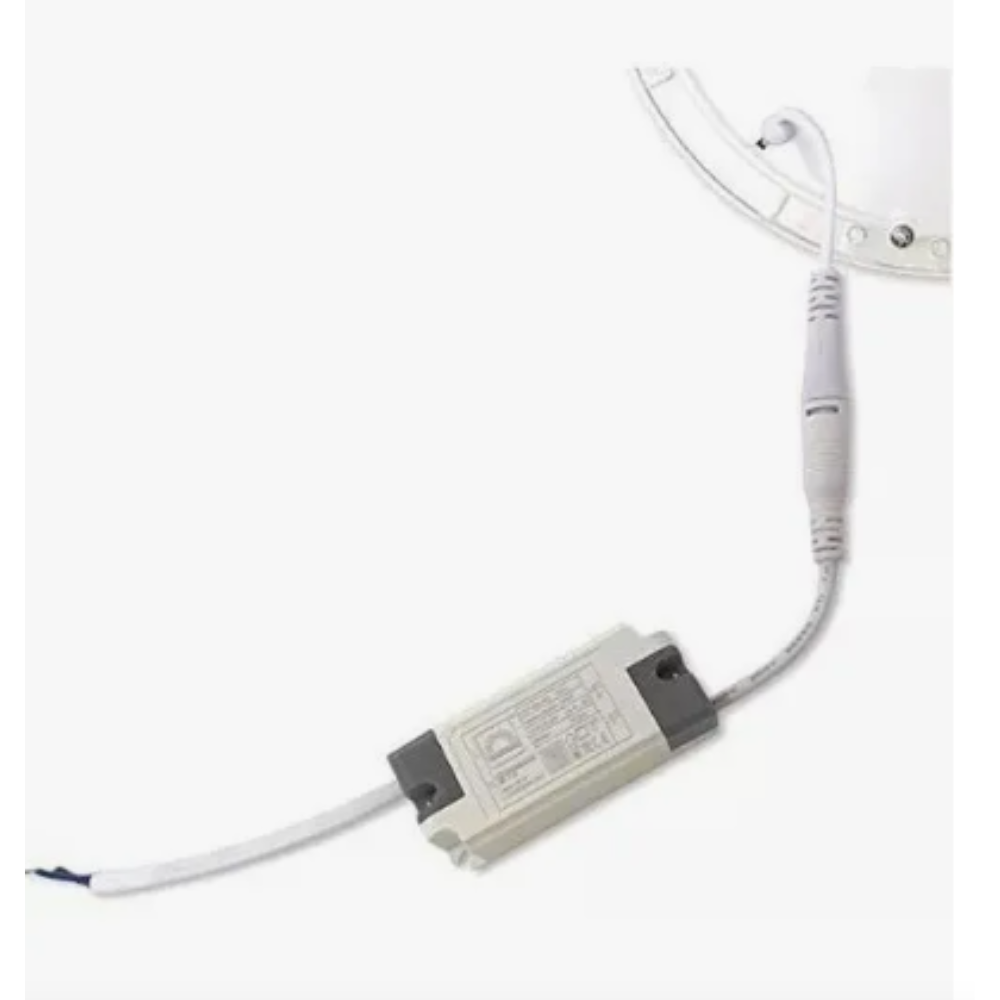 Panel LED Embutida Circular 12W – Luz Fría