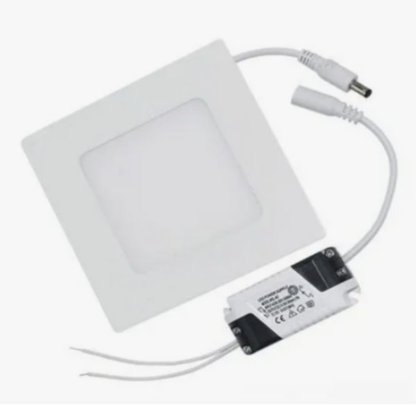 Panel LED Embutido Cuadrado 12W - Luz Fria