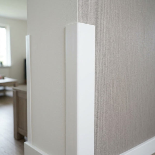 Ángulo PVC 30x15mm Blanco - 1 metro