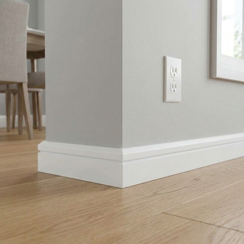 Guardapolvo Ranura GP17 - MDF Prepintado