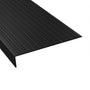 Perfil Grada PVC Negro 300x50mm - 1 metro
